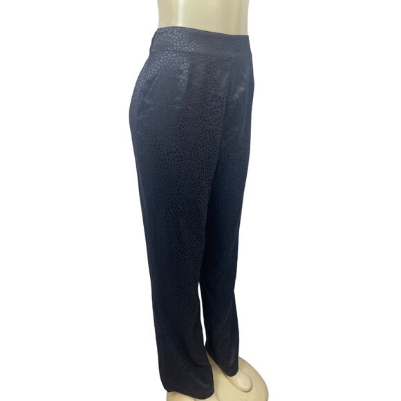 Kalore Women’s Black Animal Print Pants Sz L - NWT - Picture 2 of 10